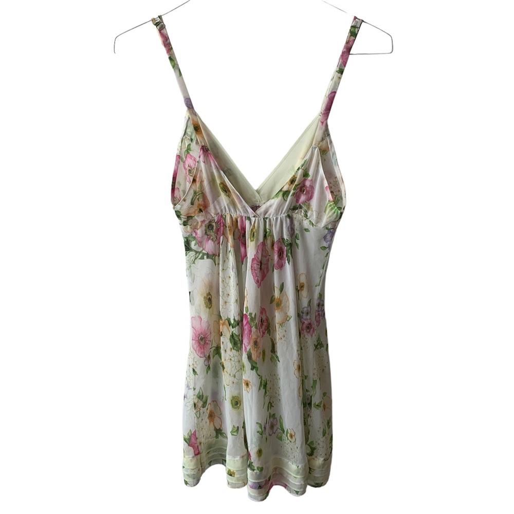 Oscar De La Renta Pink Label Floral Nightgown - Picture 3 of 9